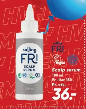 Bilka Salling Scalp serum tilbud