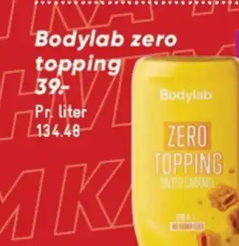 Bilka Bodylab zero topping tilbud