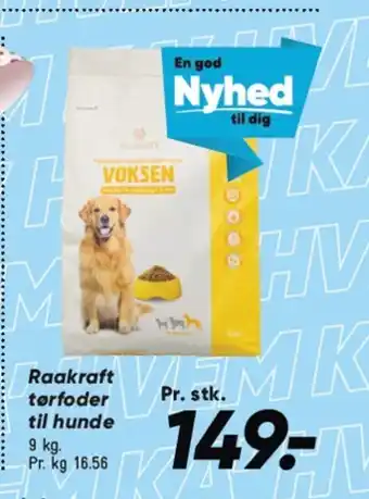 Bilka Raakraft tørfoder til hunde tilbud