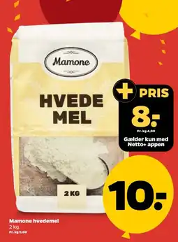 Netto Mamone hvedemel. tilbud