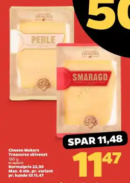 Netto Cheese Makers Treasures skiveost tilbud