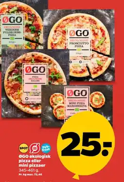 Netto ØGO økologisk pizza eller tilbud