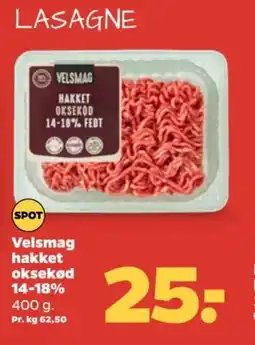 Netto Velsmag hakket oksekød tilbud