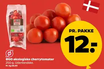 Netto ØGO økologiske cherrytomater tilbud