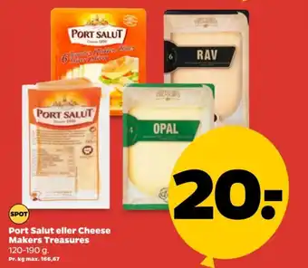 Netto Port Salut eller Cheese Makers Treasures tilbud