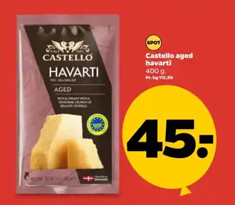 Netto Castello aged havarti tilbud