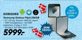 Bilka Samsung Galaxy Flip6 256GB tilbud