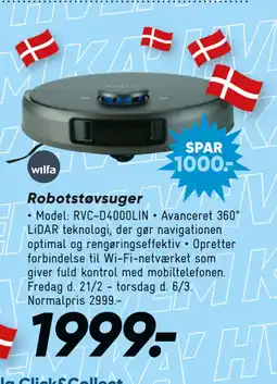 Bilka Robotstøvsuger tilbud