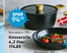 Bilka Kasserolle 4,2 liter 174.85 tilbud