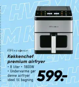 Bilka Køkkenchef premium airfryer tilbud