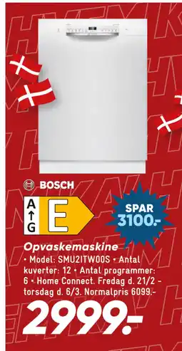 Bilka Opvaskemaskine tilbud