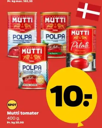 Netto Mutti tomater tilbud