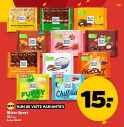 Netto Ritter Sport tilbud