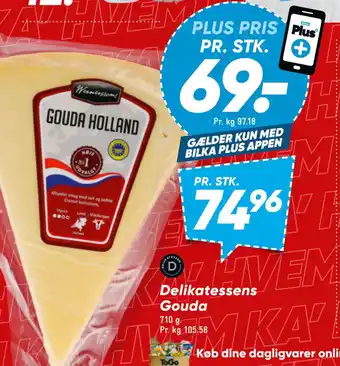 Bilka Delikatessens Gouda tilbud