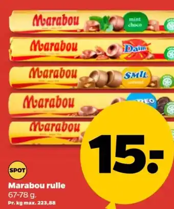 Netto Marabou rulle tilbud