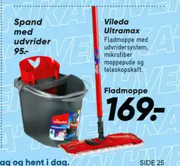 Bilka Vileda Ultramax. Fladmoppe tilbud