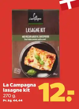 Netto La Campagna lasagne kit tilbud