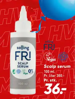 Bilka Scalp serum tilbud