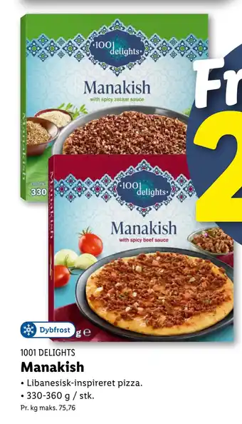 Lidl Manakish tilbud