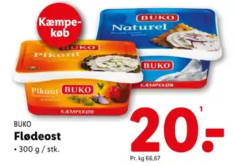 Lidl Flødeost tilbud