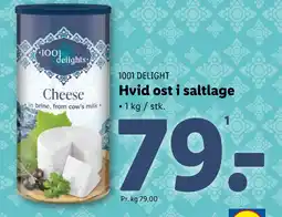 Lidl Hvid ost i saltlage tilbud