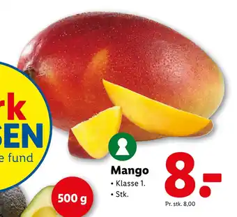 Lidl Mango tilbud