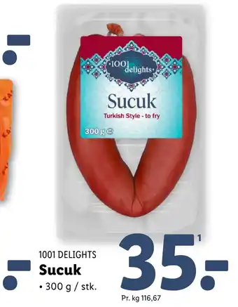 Lidl Sucuk tilbud