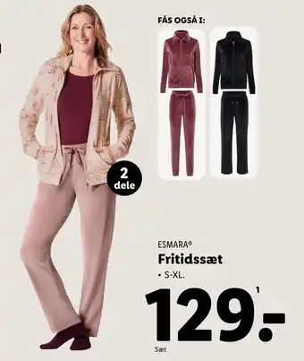 Lidl Fritidssæt tilbud