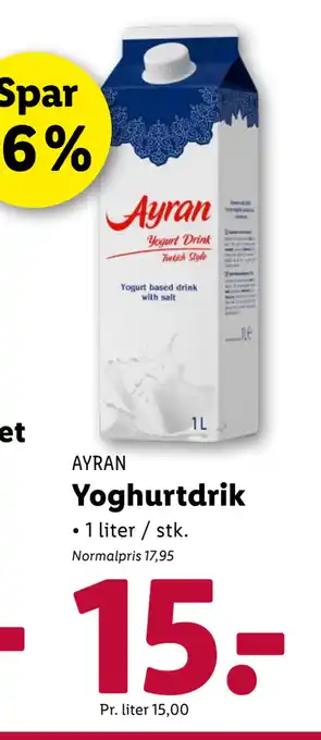 Lidl Yoghurtdrik tilbud