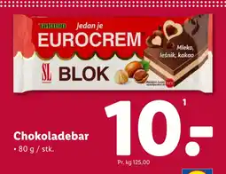 Lidl Chokoladebar tilbud