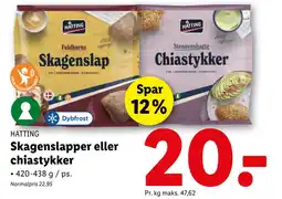Skagenslapper eller chiastykker