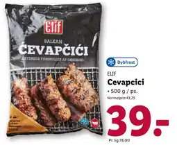 Lidl Cevapcici tilbud