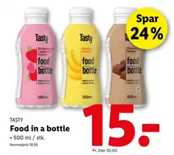 Lidl Food in a bottle tilbud