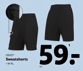 Lidl Sweatshorts tilbud