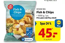 Lidl Fish & Chips tilbud