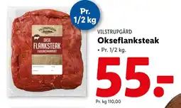 Lidl Okseflanksteak tilbud