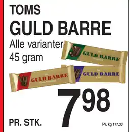 ABC Lavpris GULD BARRE tilbud