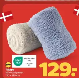 Netto Tæppe 100% polyester. tilbud