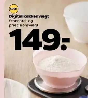 Netto Digital køkkenvægt Standard- og præcisionsvægt. tilbud