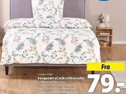 Lidl LIVARNO HOME Sengesæt af mikrofibersatin tilbud