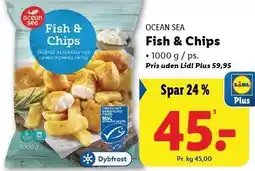 Lidl Fish & Chips tilbud