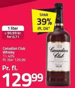 Fleggaard Canadian Club Whisky tilbud