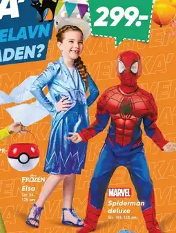 Bilka Elsa eller Spiderman deluce tilbud