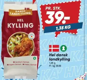 Bilka Hel dansk landkyllling tilbud