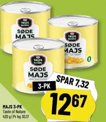 Løvbjerg MAJS 3-PK Taste of Nature tilbud