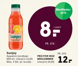 SPAR Sunjoy tilbud