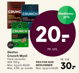 SPAR Gestus Crunch Mysli tilbud