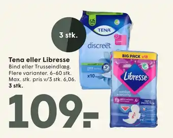 SPAR Tena eller Libresse tilbud