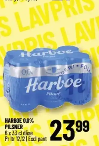 Løvbjerg HARBOE 0,0% PILSNER tilbud