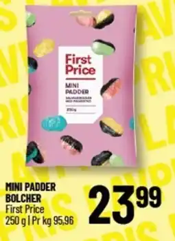 Løvbjerg MINI PADDER BOLCHER First Price tilbud